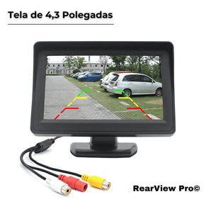 Monitor com Câmera de Ré - RearView Pro