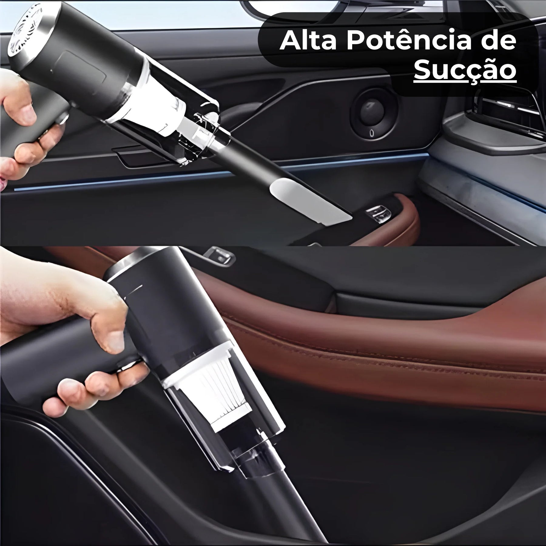 Mini Aspirador Automotivo Portátil - PowerPro