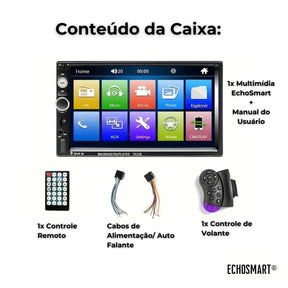 Multimídia 7 " Universal MP5 - EchoSmart